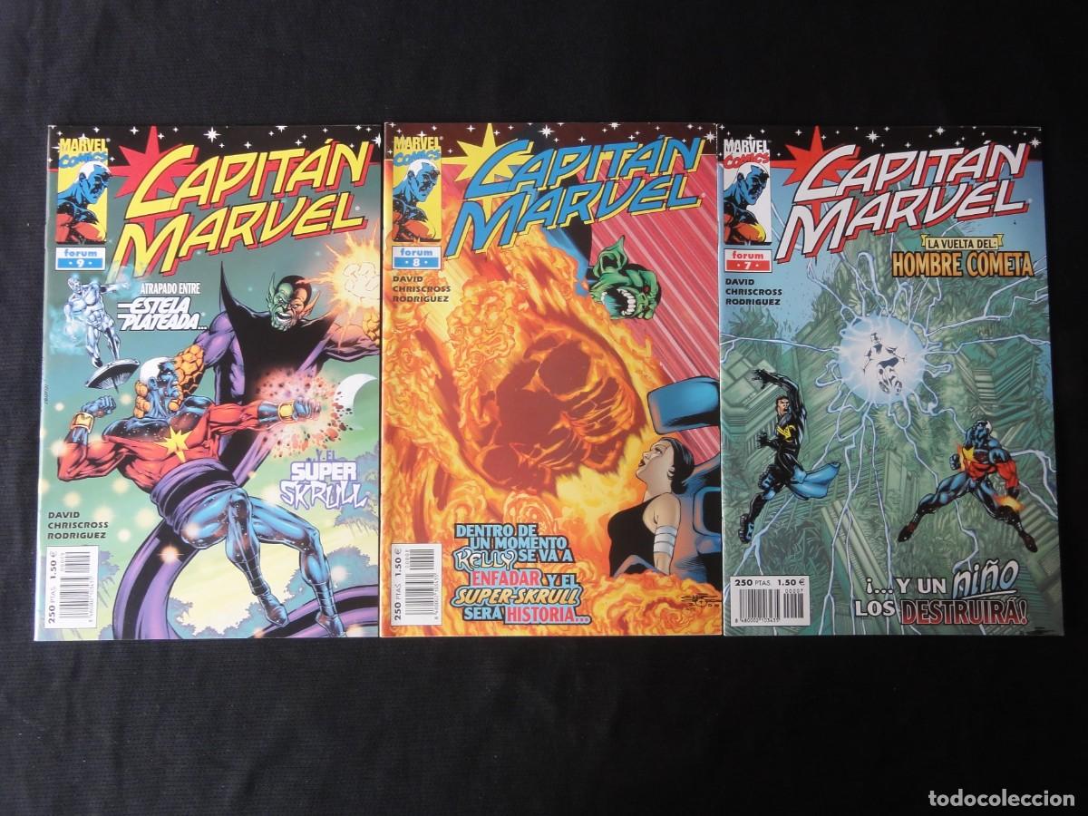 C&oacute;mics: CAPIT&Aacute;N MARVEL COMPLETA 26 N&ordm;. + 1 EXTRA. A&Ntilde;O 2000-02. MARVEL FORUM COMICS. C-22B - Foto 3