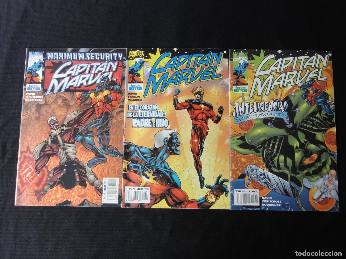 C&oacute;mics: CAPIT&Aacute;N MARVEL COMPLETA 26 N&ordm;. + 1 EXTRA. A&Ntilde;O 2000-02. MARVEL FORUM COMICS. C-22B - Foto 4