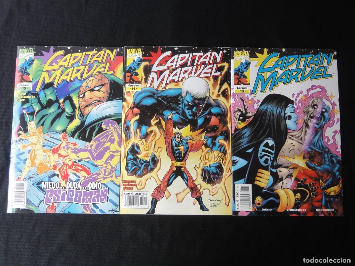 C&oacute;mics: CAPIT&Aacute;N MARVEL COMPLETA 26 N&ordm;. + 1 EXTRA. A&Ntilde;O 2000-02. MARVEL FORUM COMICS. C-22B - Foto 5