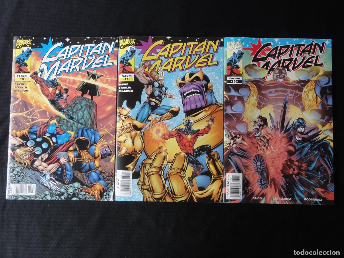 C&oacute;mics: CAPIT&Aacute;N MARVEL COMPLETA 26 N&ordm;. + 1 EXTRA. A&Ntilde;O 2000-02. MARVEL FORUM COMICS. C-22B - Foto 6