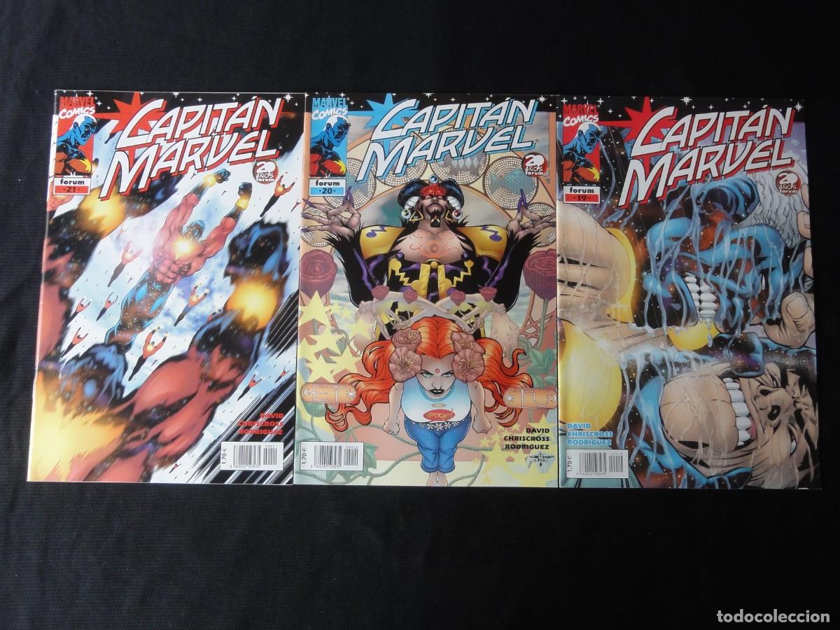 C&oacute;mics: CAPIT&Aacute;N MARVEL COMPLETA 26 N&ordm;. + 1 EXTRA. A&Ntilde;O 2000-02. MARVEL FORUM COMICS. C-22B - Foto 7