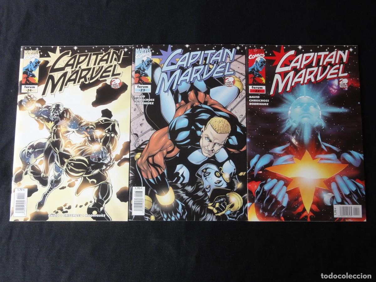 C&oacute;mics: CAPIT&Aacute;N MARVEL COMPLETA 26 N&ordm;. + 1 EXTRA. A&Ntilde;O 2000-02. MARVEL FORUM COMICS. C-22B - Foto 8