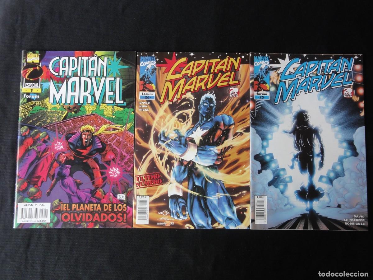 C&oacute;mics: CAPIT&Aacute;N MARVEL COMPLETA 26 N&ordm;. + 1 EXTRA. A&Ntilde;O 2000-02. MARVEL FORUM COMICS. C-22B - Foto 9