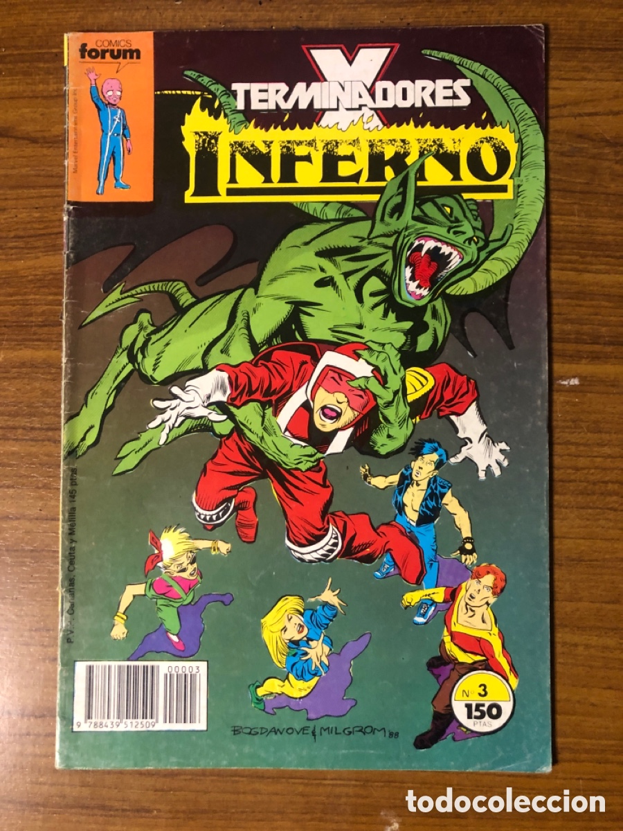 C&oacute;mics: INFERNO,NUMERO 3,(EDITORIAL FORUM) - Foto 1