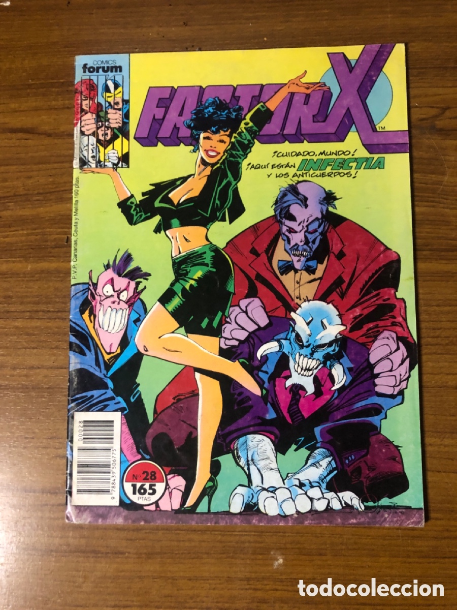 C&oacute;mics: FACTOR X,NUMERO 28,(EDITORIAL FORUM) - Foto 1
