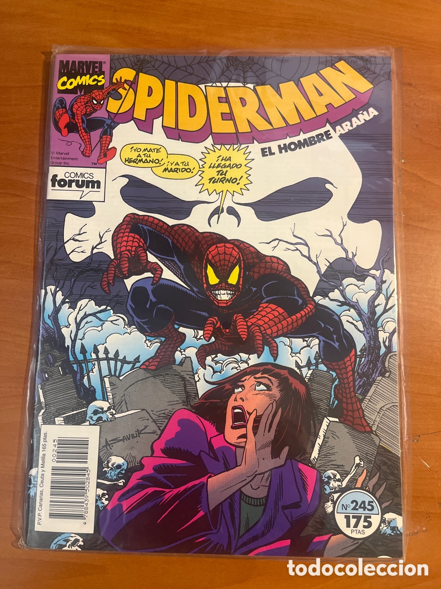 C&oacute;mics: SPIDERMAN, N&Uacute;MERO 245, (EDITORIAL F&Oacute;RUM) - Foto 1