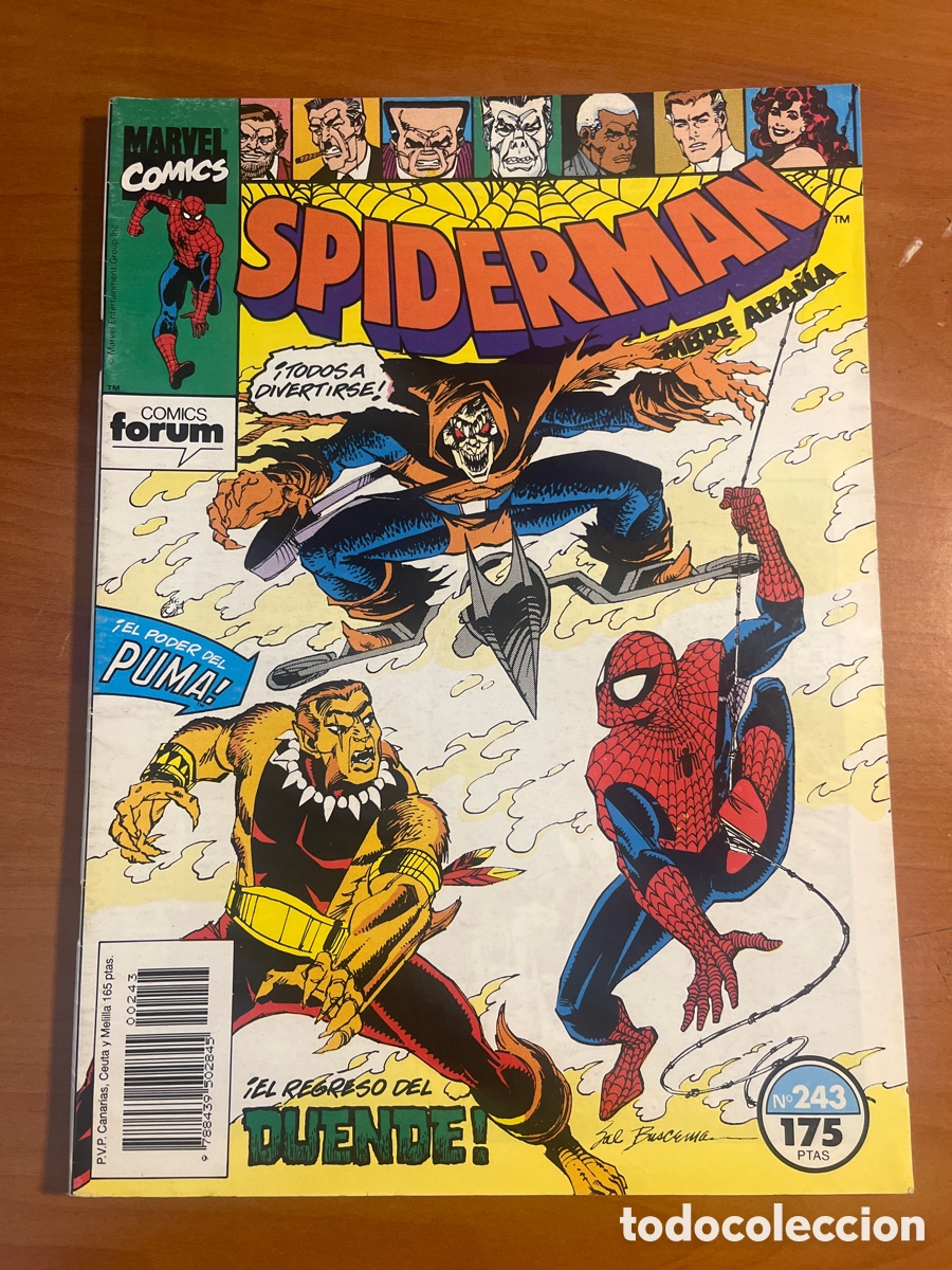 C&oacute;mics: SPIDERMAN, N&Uacute;MERO 243, (EDITORIAL F&Oacute;RUM) - Foto 1