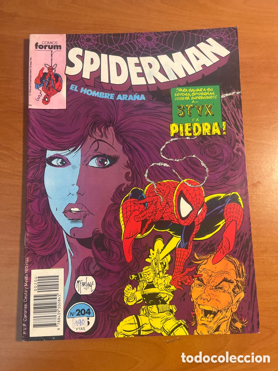 C&oacute;mics: SPIDERMAN, N&Uacute;MERO 204, (EDITORIAL F&Oacute;RUM) - Foto 1