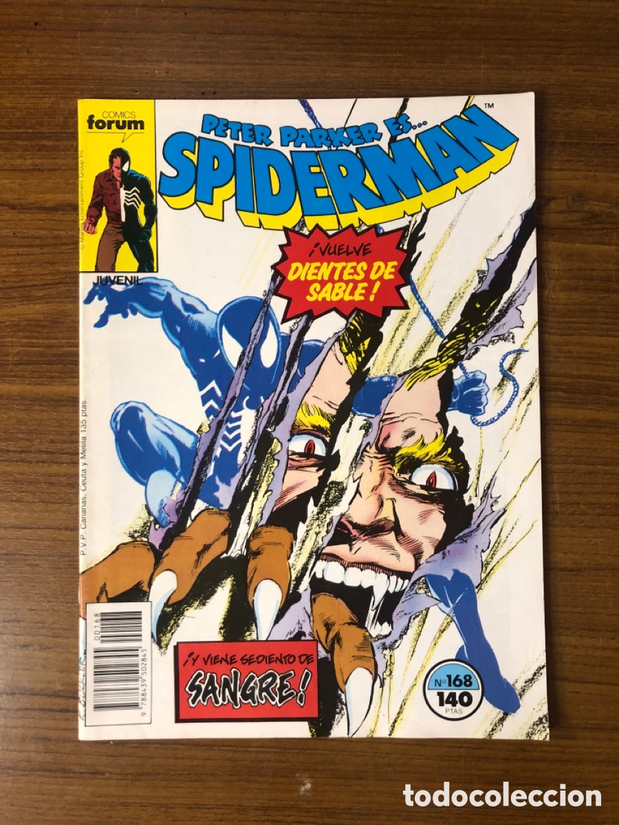 C&oacute;mics: SPIDERMAN,N&Uacute;MERO 168,(EDITORIAL FORUM) - Foto 1