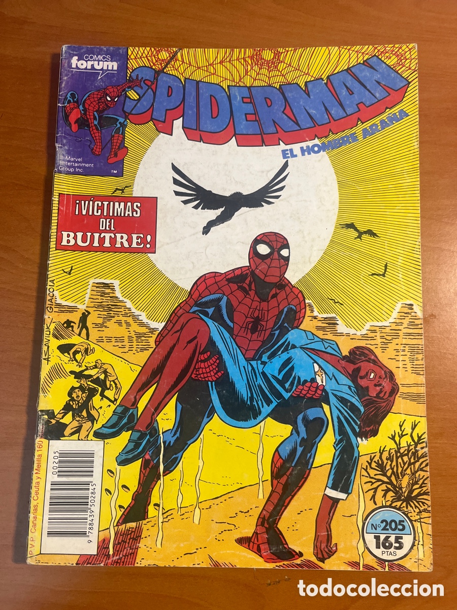 C&oacute;mics: SPIDERMAN, N&Uacute;MERO 205, (EDITORIAL F&Oacute;RUM) - Foto 1
