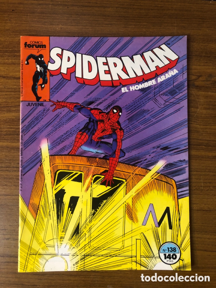 C&oacute;mics: SPIDERMAN,N&Uacute;MERO 138,(EDITORIAL FORUM) - Foto 1