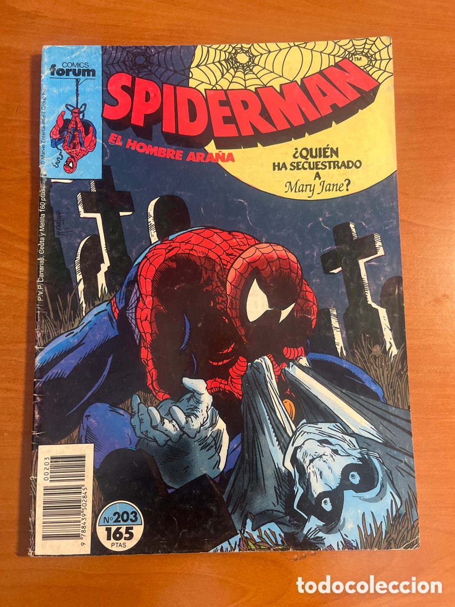C&oacute;mics: SPIDERMAN, N&Uacute;MERO 203, (EDITORIAL F&Oacute;RUM) - Foto 1