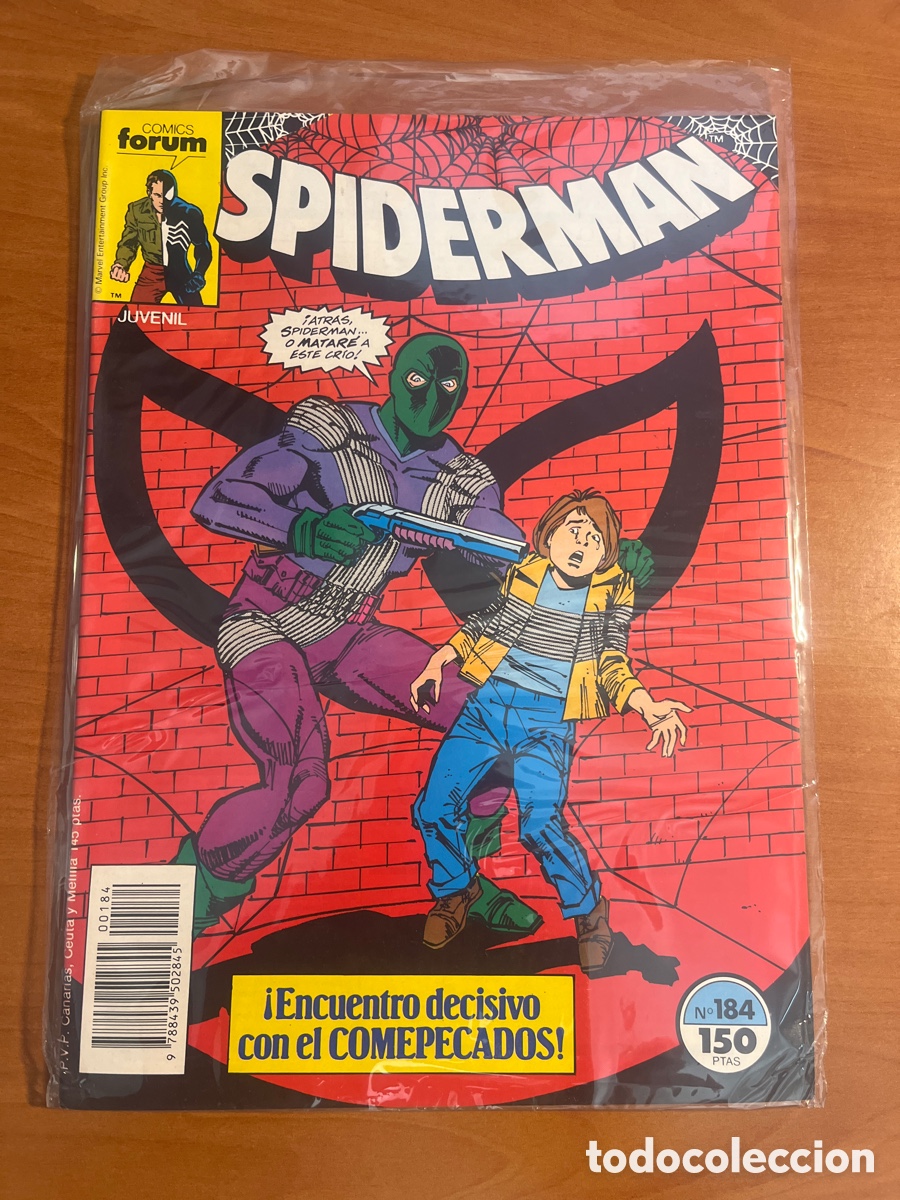 C&oacute;mics: SPIDERMAN, N&Uacute;MERO 184, (EDITORIAL F&Oacute;RUM) - Foto 1
