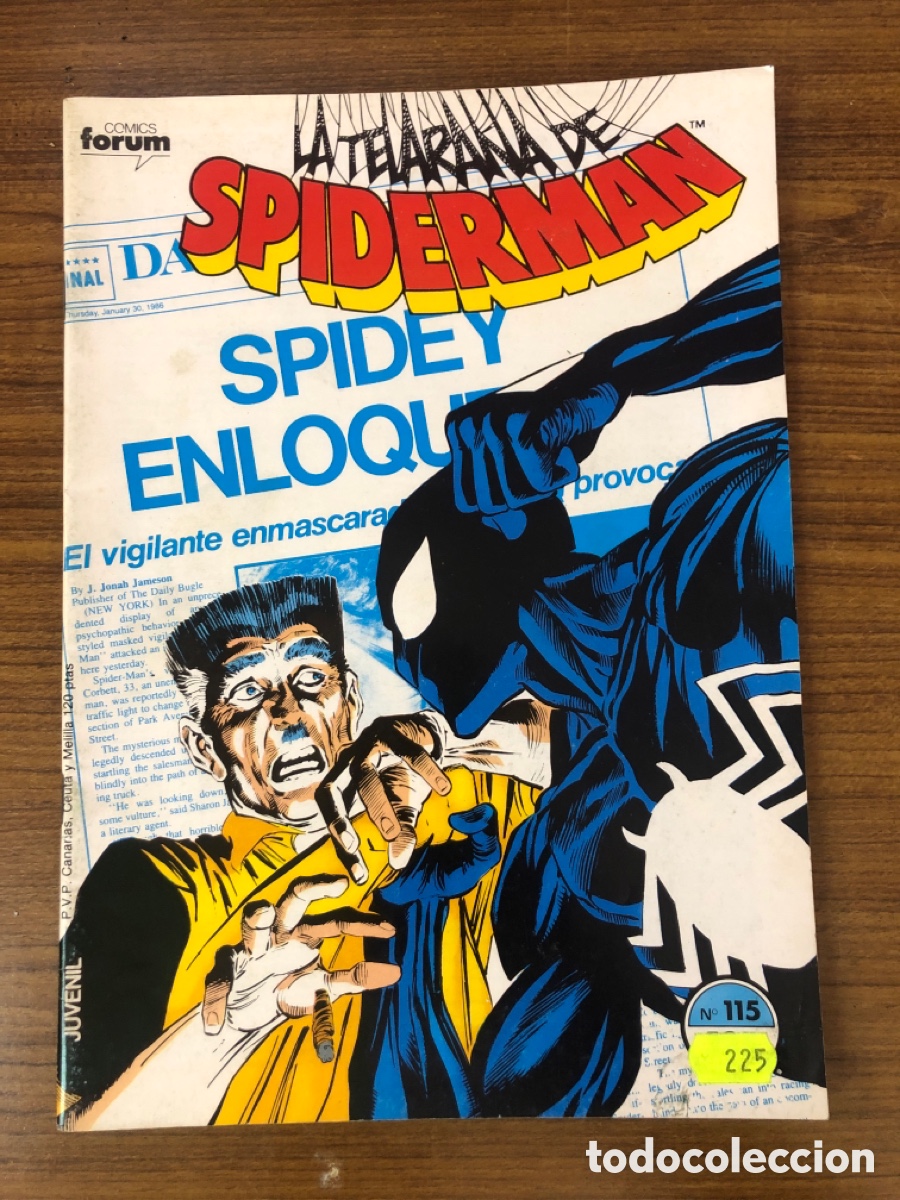 C&oacute;mics: SPIDERMAN,N&Uacute;MERO 115,(EDITORIAL FORUM) - Foto 1