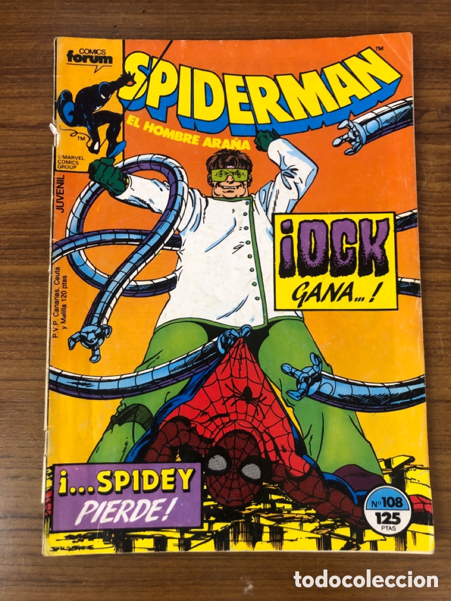C&oacute;mics: SPIDERMAN,N&Uacute;MERO 108,(EDITORIAL FORUM) - Foto 1