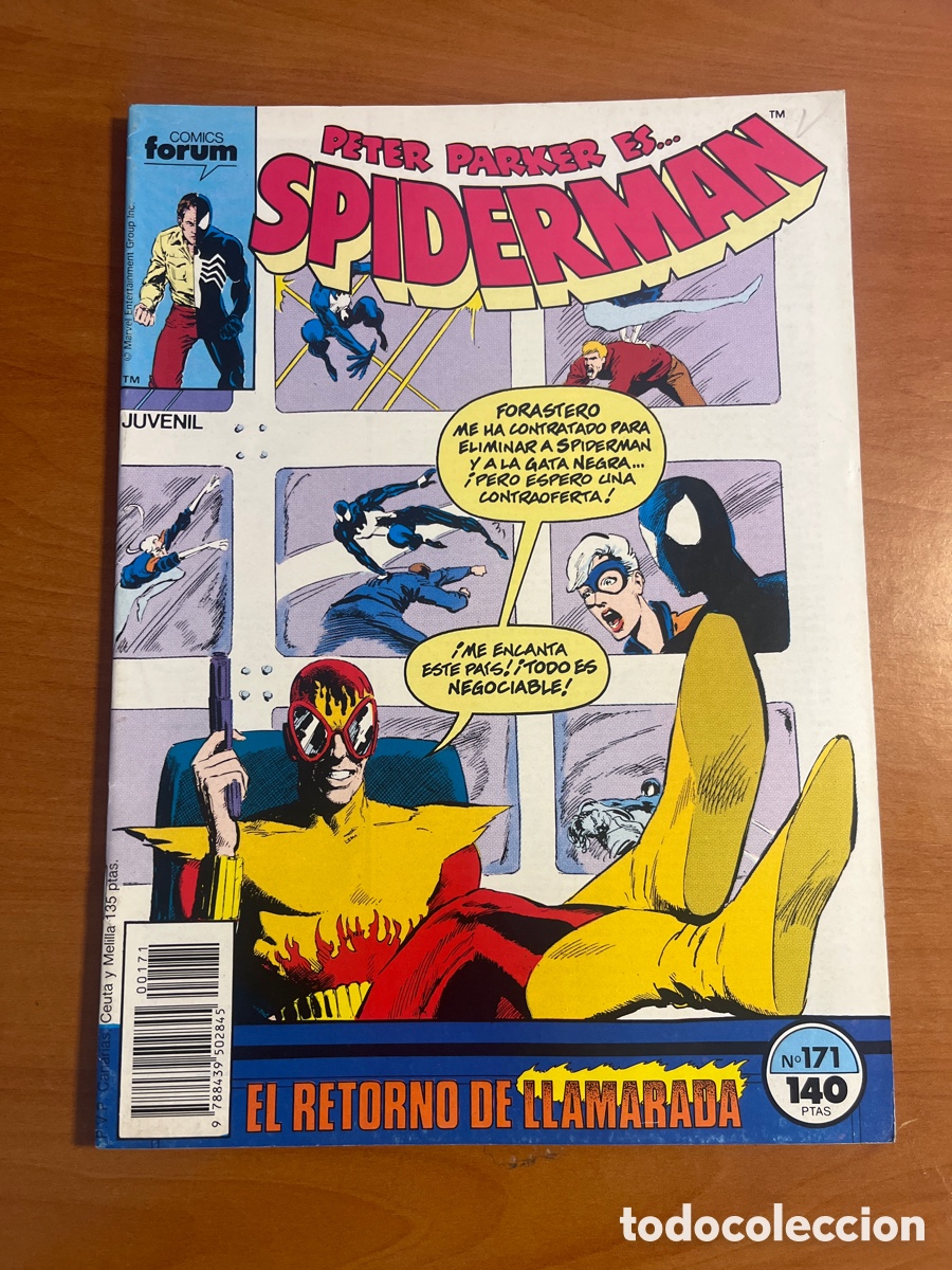 C&oacute;mics: SPIDERMAN, N&Uacute;MERO 171, (EDITORIAL F&Oacute;RUM) - Foto 1