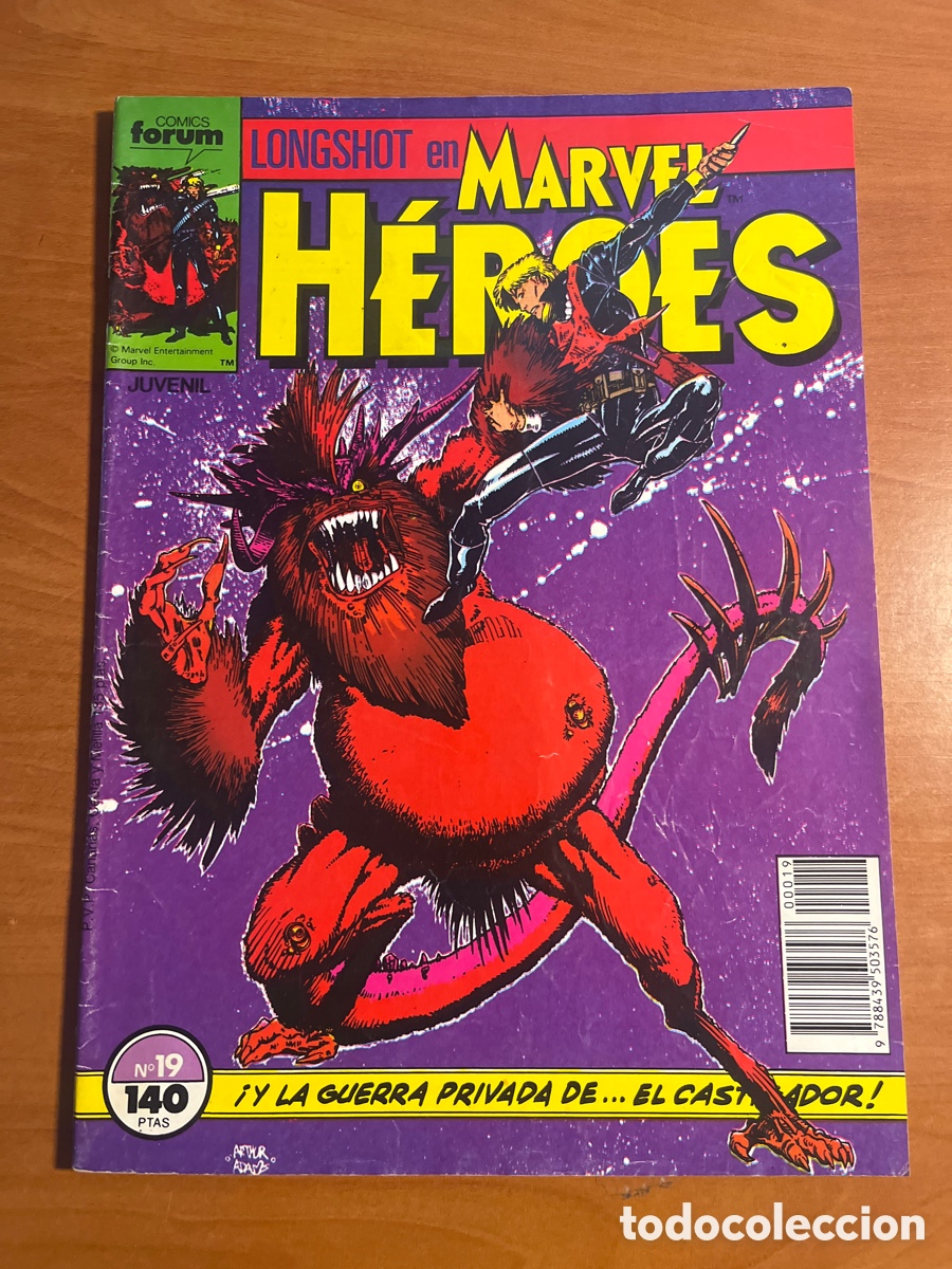 C&oacute;mics: MARVEL H&Eacute;ROES, N&Uacute;MERO 19, (EDITORIAL F&Oacute;RUM) - Foto 1