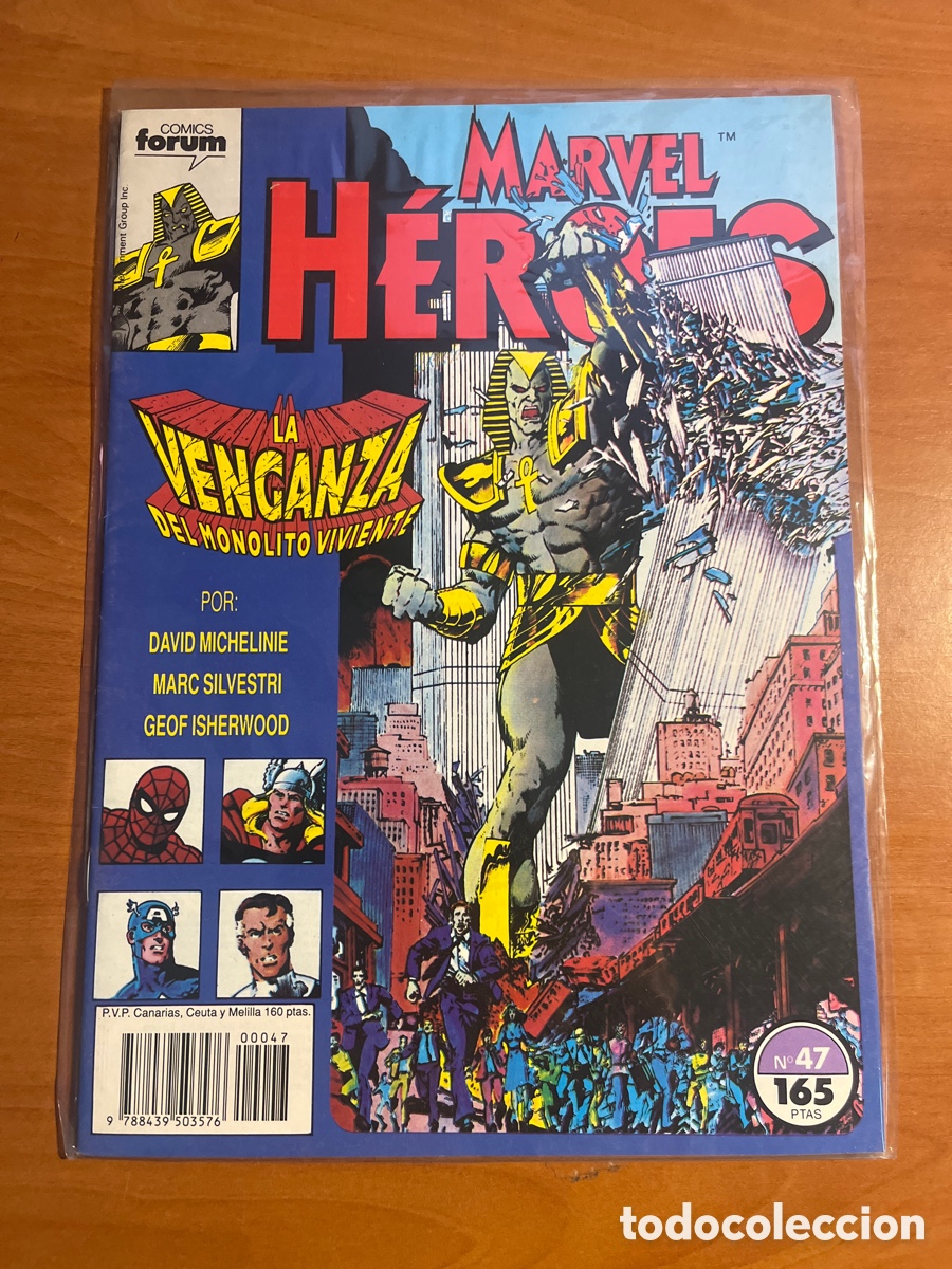 C&oacute;mics: MARVEL H&Eacute;ROES, N&Uacute;MERO 47, (EDITORIAL F&Oacute;RUM) - Foto 1