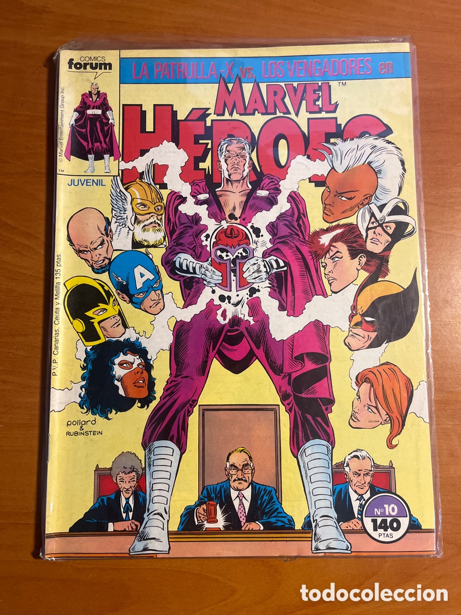 C&oacute;mics: MARVEL H&Eacute;ROES, N&Uacute;MERO 10, (EDITORIAL F&Oacute;RUM) - Foto 1