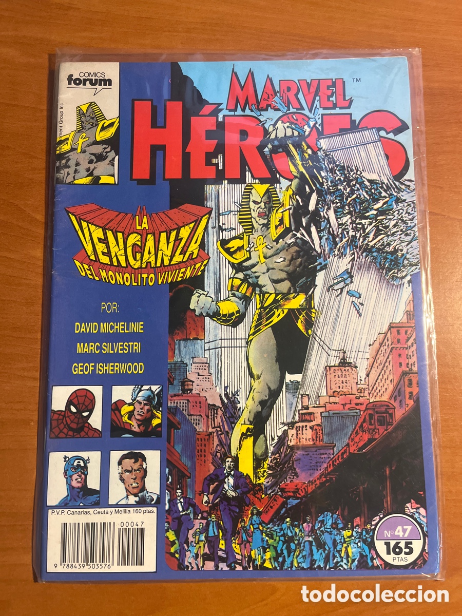 C&oacute;mics: MARVEL H&Eacute;ROES, N&Uacute;MERO 47, (EDITORIAL F&Oacute;RUM) - Foto 1