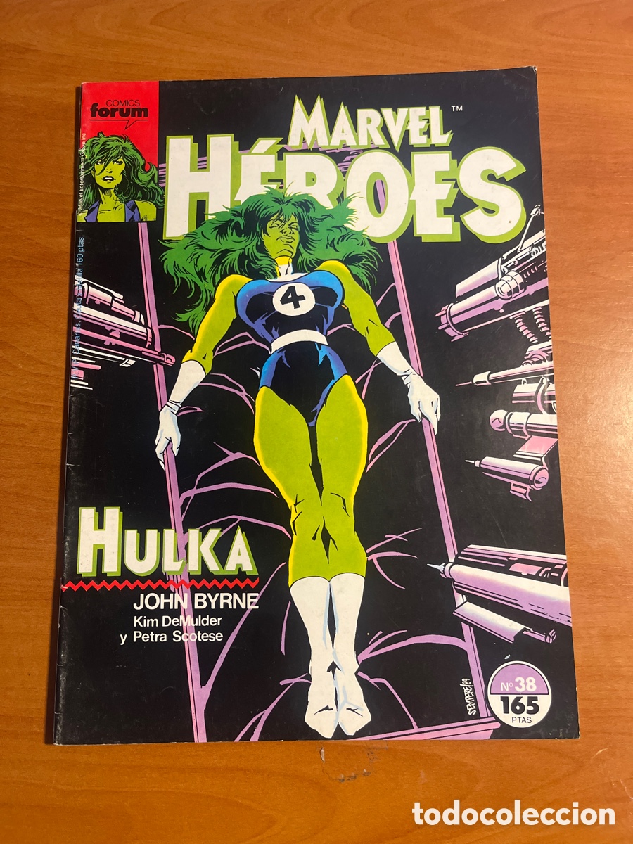 C&oacute;mics: MARVEL H&Eacute;ROES, N&Uacute;MERO 38, (EDITORIAL F&Oacute;RUM) - Foto 1