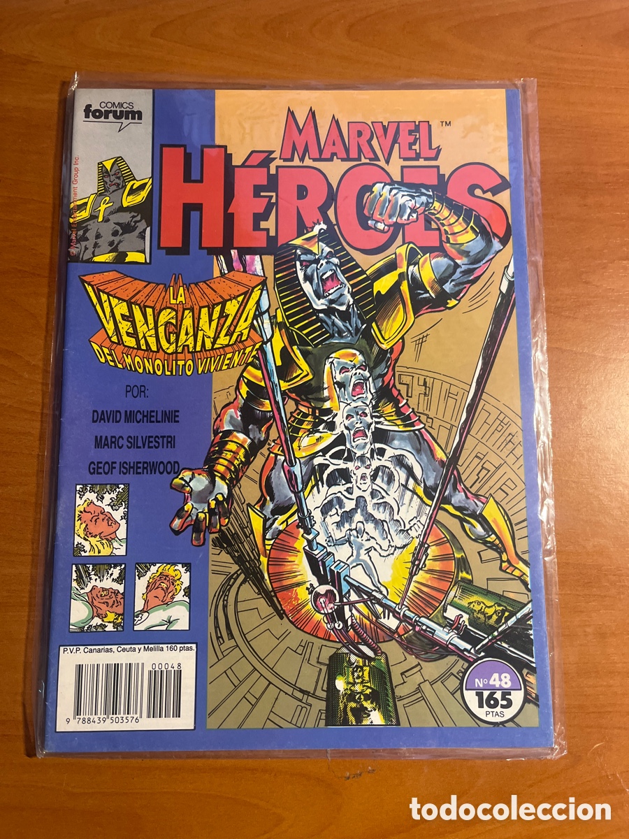 C&oacute;mics: MARVEL H&Eacute;ROES, N&Uacute;MERO 48, (EDITORIAL F&Oacute;RUM) - Foto 1