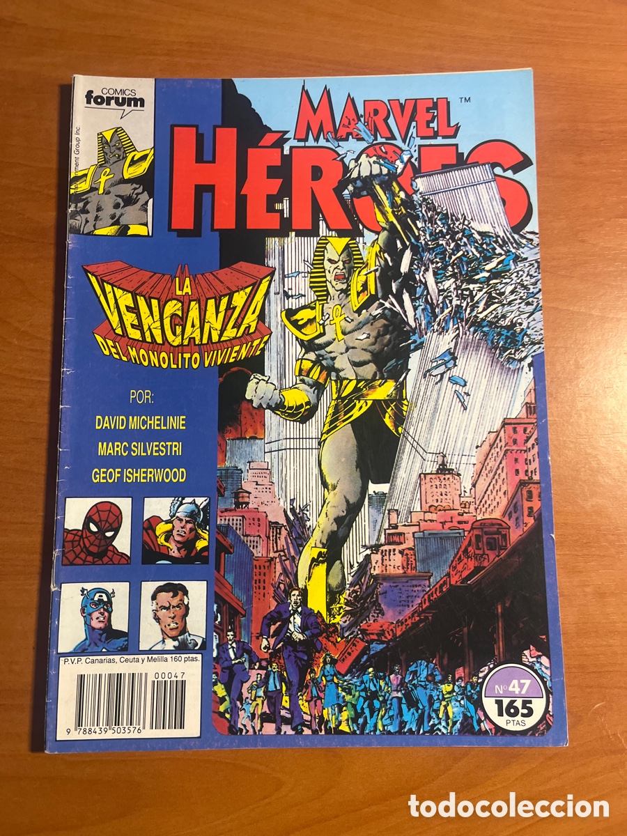 C&oacute;mics: MARVEL H&Eacute;ROES, N&Uacute;MERO 47, (EDITORIAL F&Oacute;RUM) - Foto 1