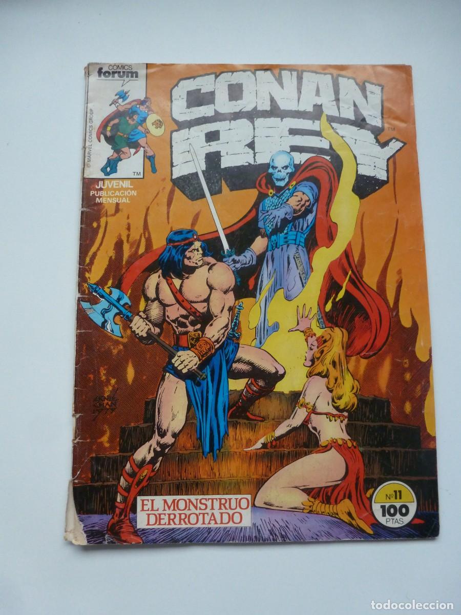 C&oacute;mics: CONAN REY N&ordm; 11. EL MONSTRUO DERROTADO. COMICS FORUM 1985 - Foto 1