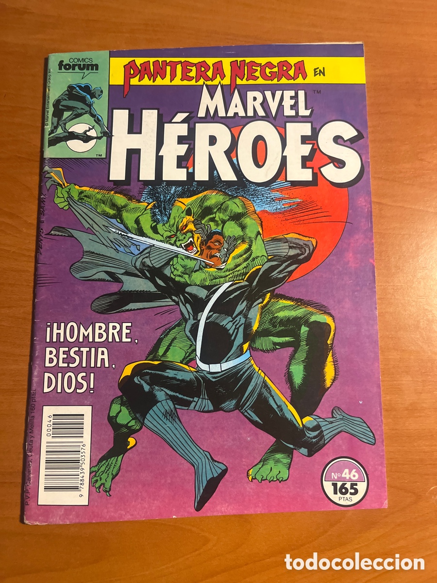 C&oacute;mics: MARVEL H&Eacute;ROES, N&Uacute;MERO 46, (EDITORIAL F&Oacute;RUM) - Foto 1