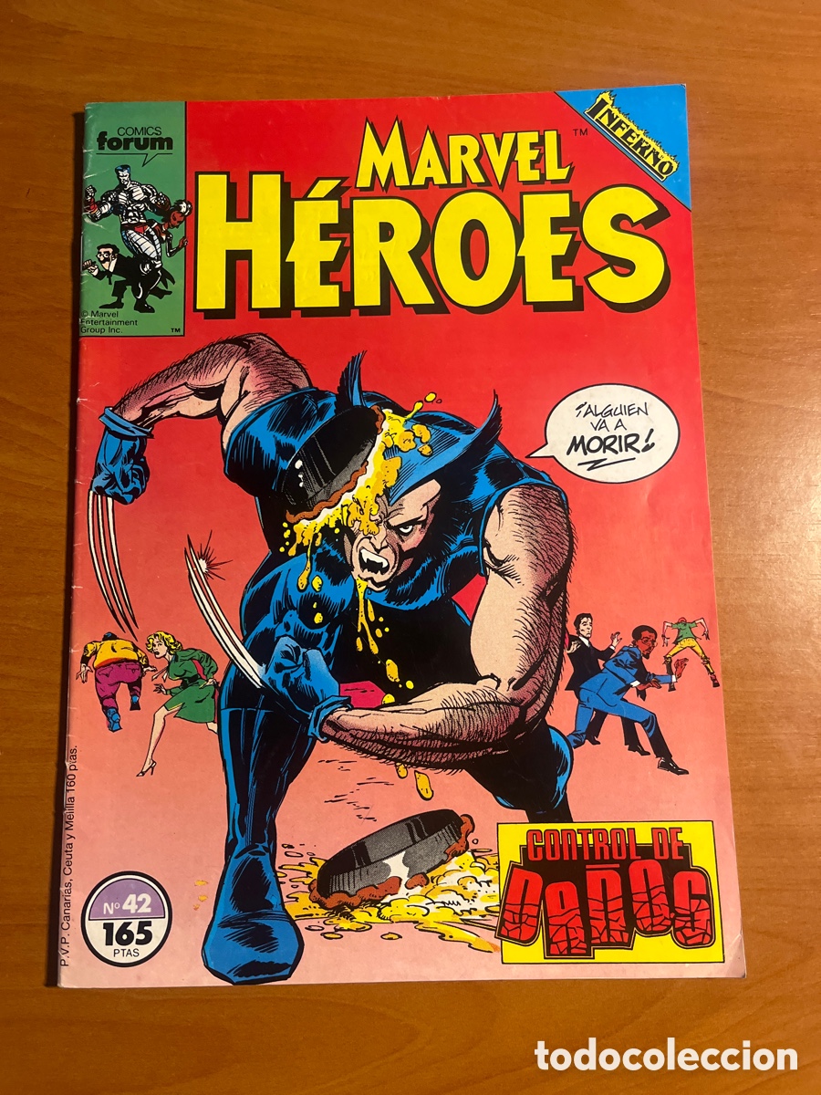 C&oacute;mics: MARVEL H&Eacute;ROES, N&Uacute;MERO 42, (EDITORIAL F&Oacute;RUM) - Foto 1