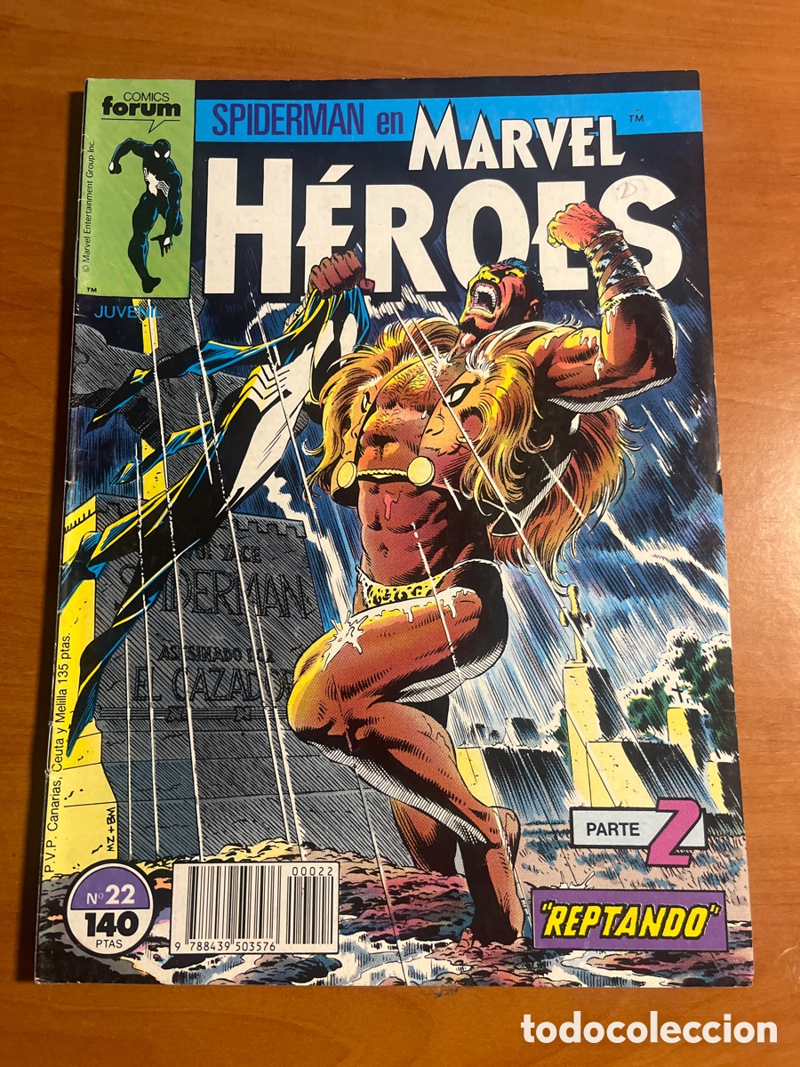 C&oacute;mics: MARVEL H&Eacute;ROES, N&Uacute;MERO 22, (EDITORIAL F&Oacute;RUM) - Foto 1