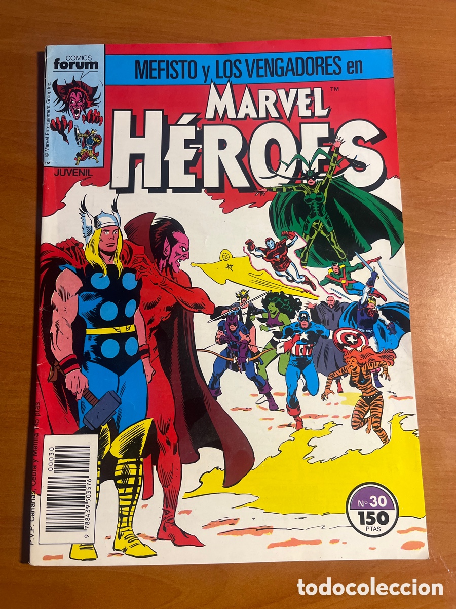 C&oacute;mics: MARVEL H&Eacute;ROES, N&Uacute;MERO 30, (EDITORIAL F&Oacute;RUM) - Foto 1