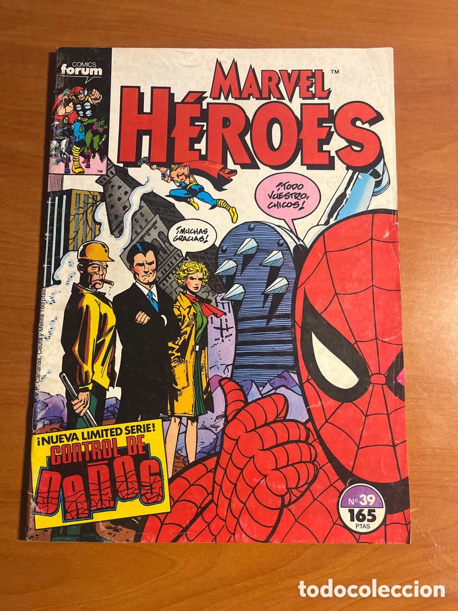 C&oacute;mics: MARVEL H&Eacute;ROES, N&Uacute;MERO 39, (EDITORIAL F&Oacute;RUM) - Foto 1
