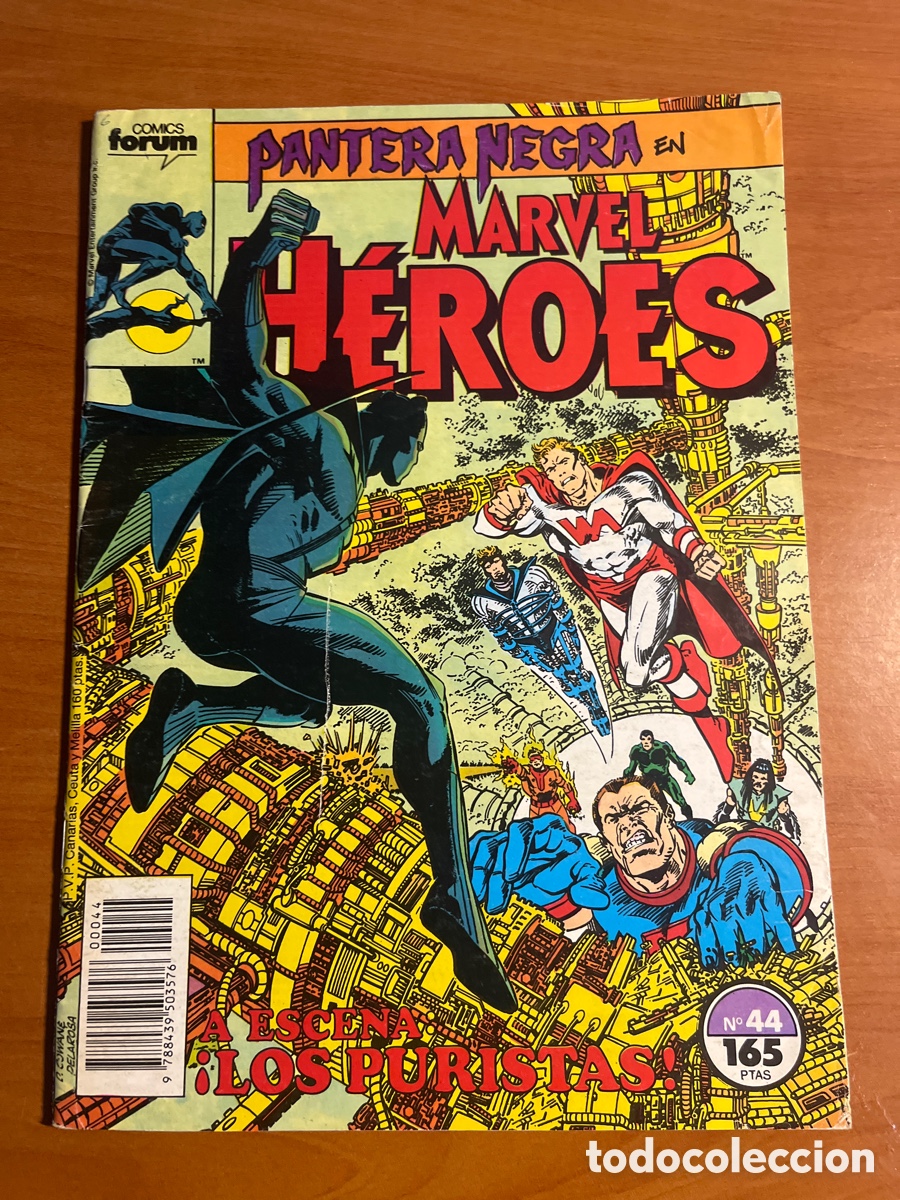 C&oacute;mics: MARVEL H&Eacute;ROES, N&Uacute;MERO 44, (EDITORIAL F&Oacute;RUM) - Foto 1