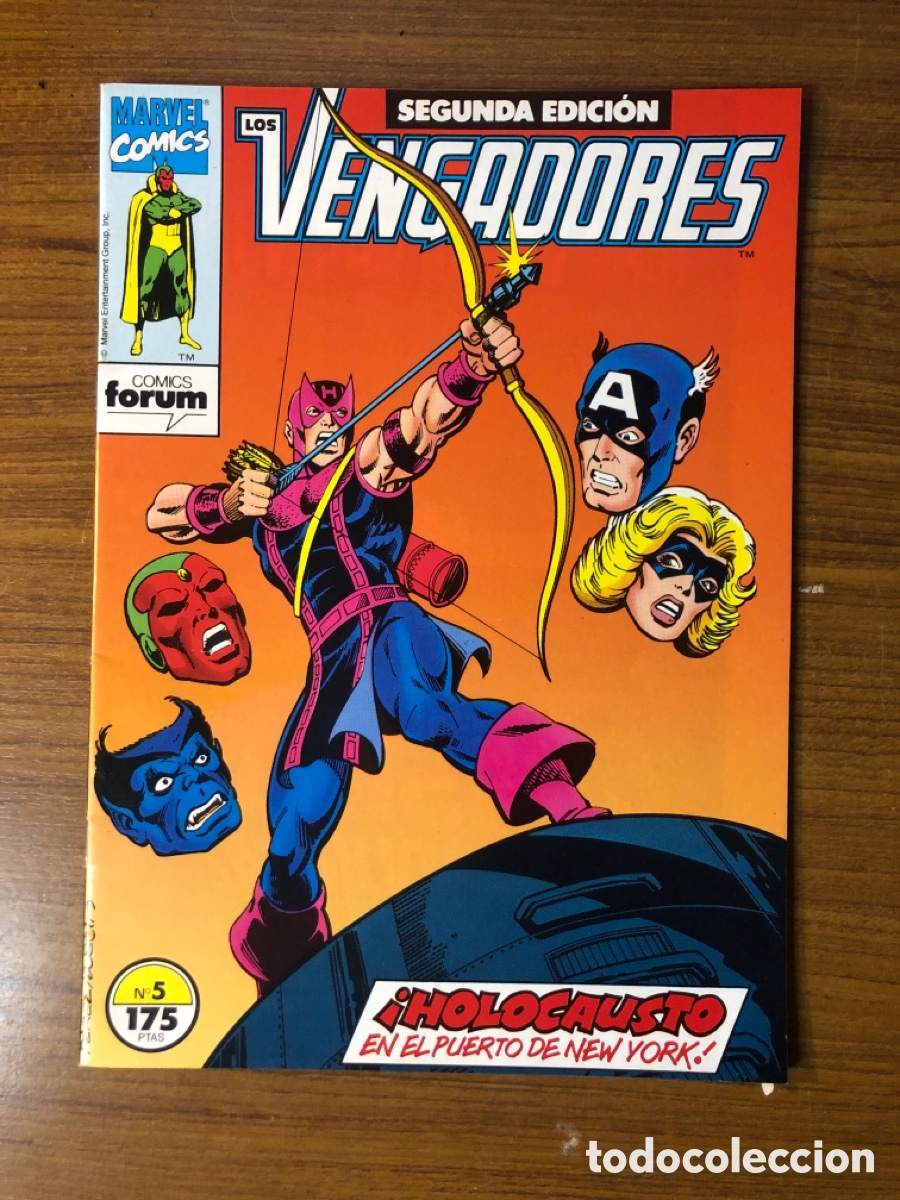 C&oacute;mics: LOS VENGADORES,N&Uacute;MERO 5,(EDITORIAL FORUM) - Foto 1