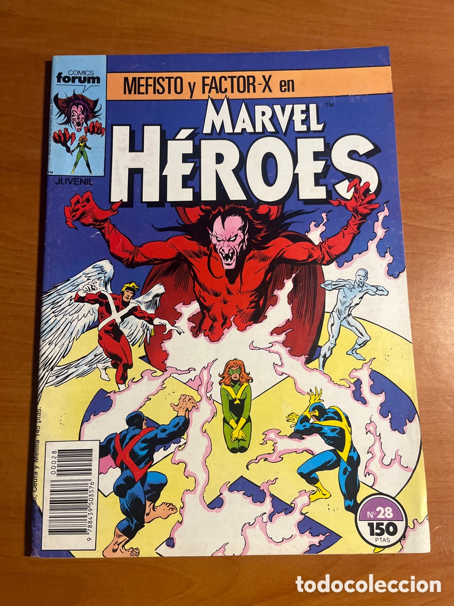 C&oacute;mics: MARVEL H&Eacute;ROES, N&Uacute;MERO 28, (EDITORIAL F&Oacute;RUM) - Foto 1