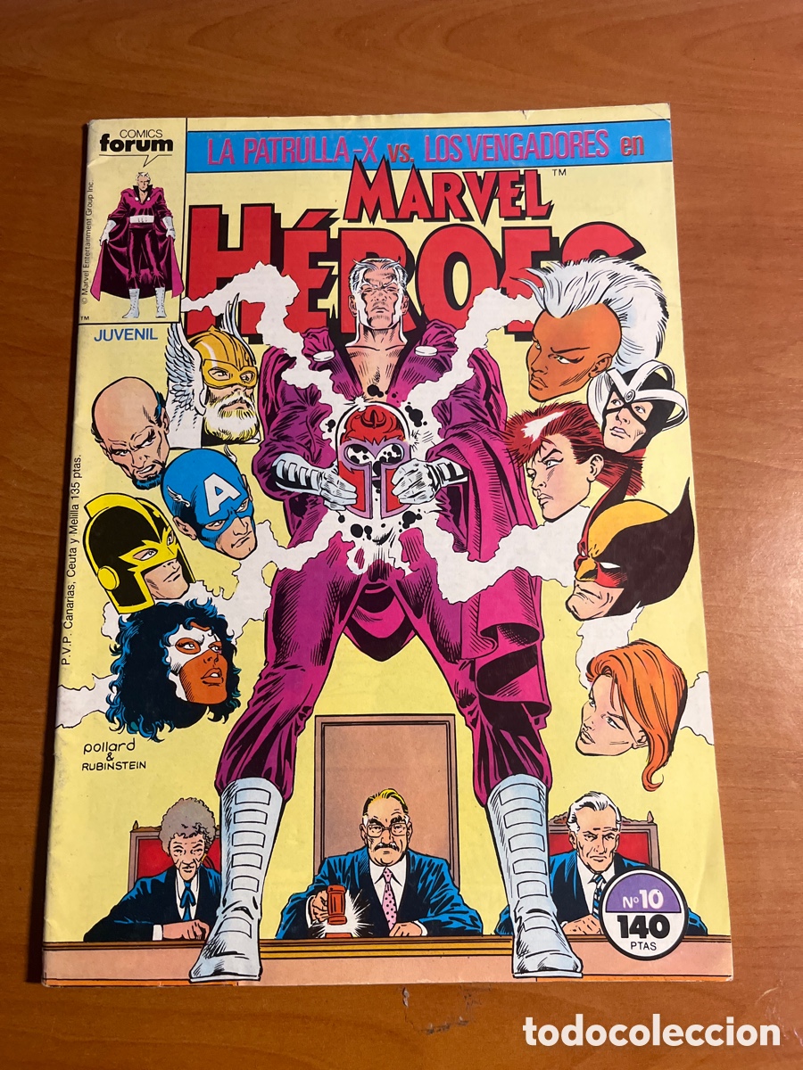 C&oacute;mics: MARVEL H&Eacute;ROES, N&Uacute;MERO 10, (EDITORIAL F&Oacute;RUM) - Foto 1