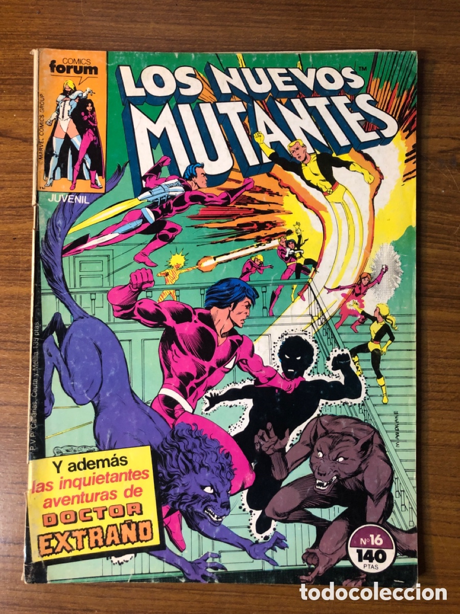 C&oacute;mics: LOS NUEVOS MUTANTES,N&Uacute;MERO 16,(EDITORIAL FORUM) - Foto 1