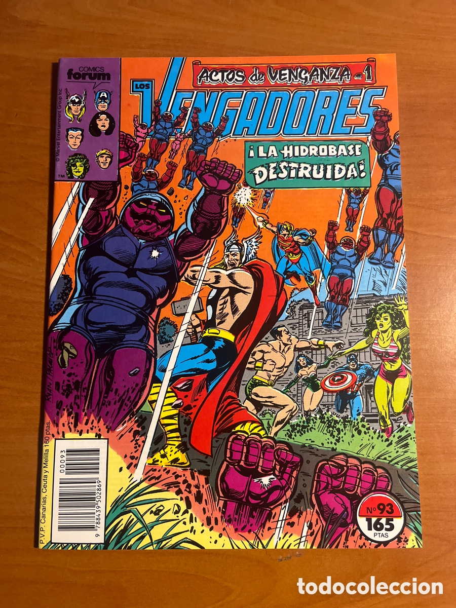 C&oacute;mics: LOS VENGADORES, N&Uacute;MERO 93, (EDITORIAL F&Oacute;RUM) - Foto 1