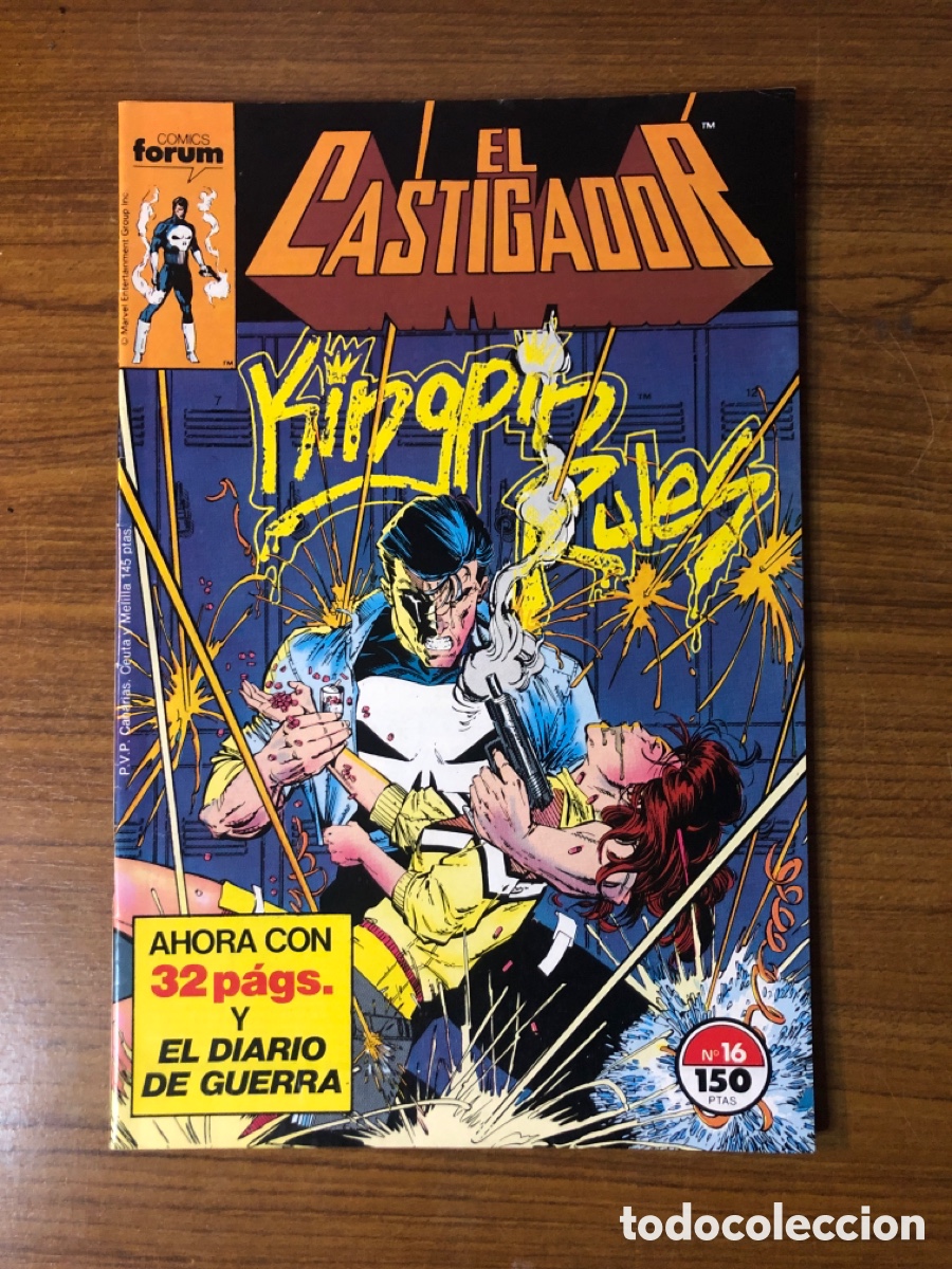 C&oacute;mics: EL CASTIGADOR,N&Uacute;MERO 16,(EDITORIAL FORUM) - Foto 1