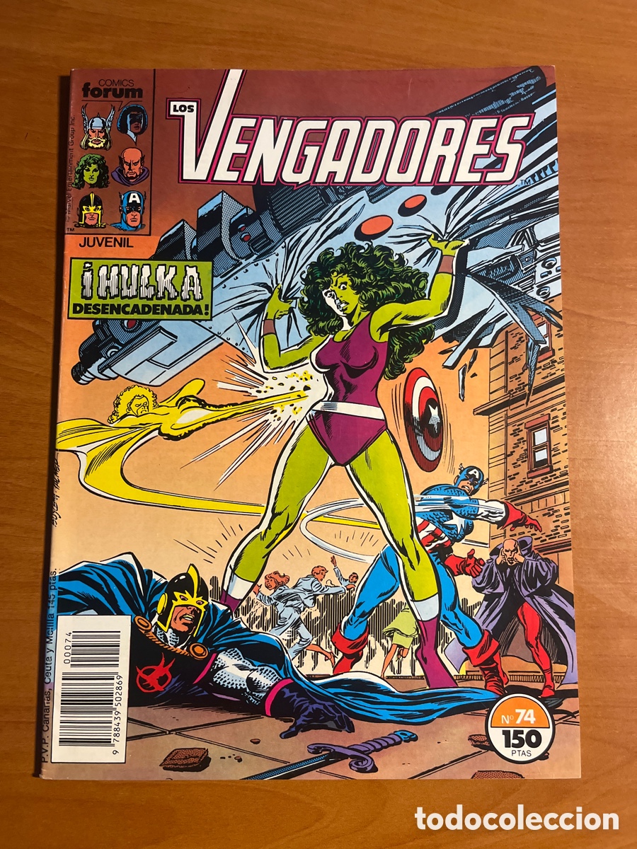 C&oacute;mics: LOS VENGADORES, N&Uacute;MERO 74, (EDITORIAL F&Oacute;RUM) - Foto 1