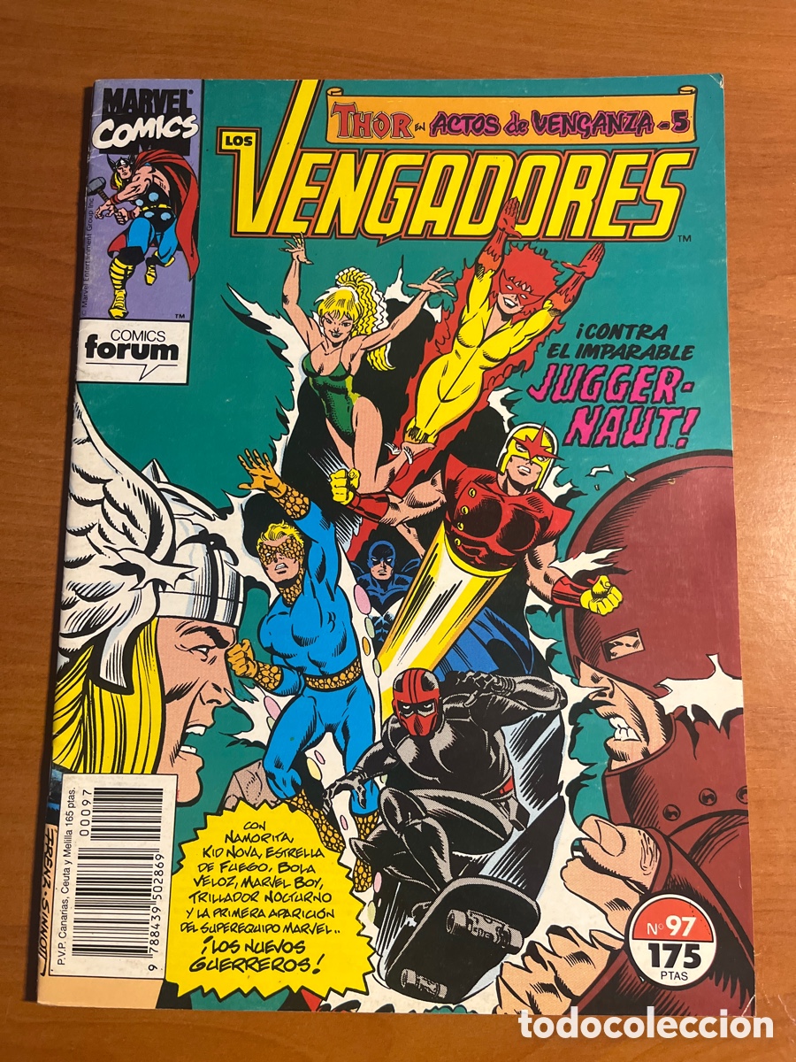 C&oacute;mics: LOS VENGADORES, N&Uacute;MERO 97, (EDITORIAL F&Oacute;RUM) - Foto 1