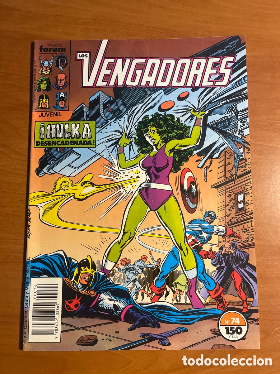 C&oacute;mics: LOS VENGADORES, N&Uacute;MERO 74, (EDITORIAL F&Oacute;RUM) - Foto 1