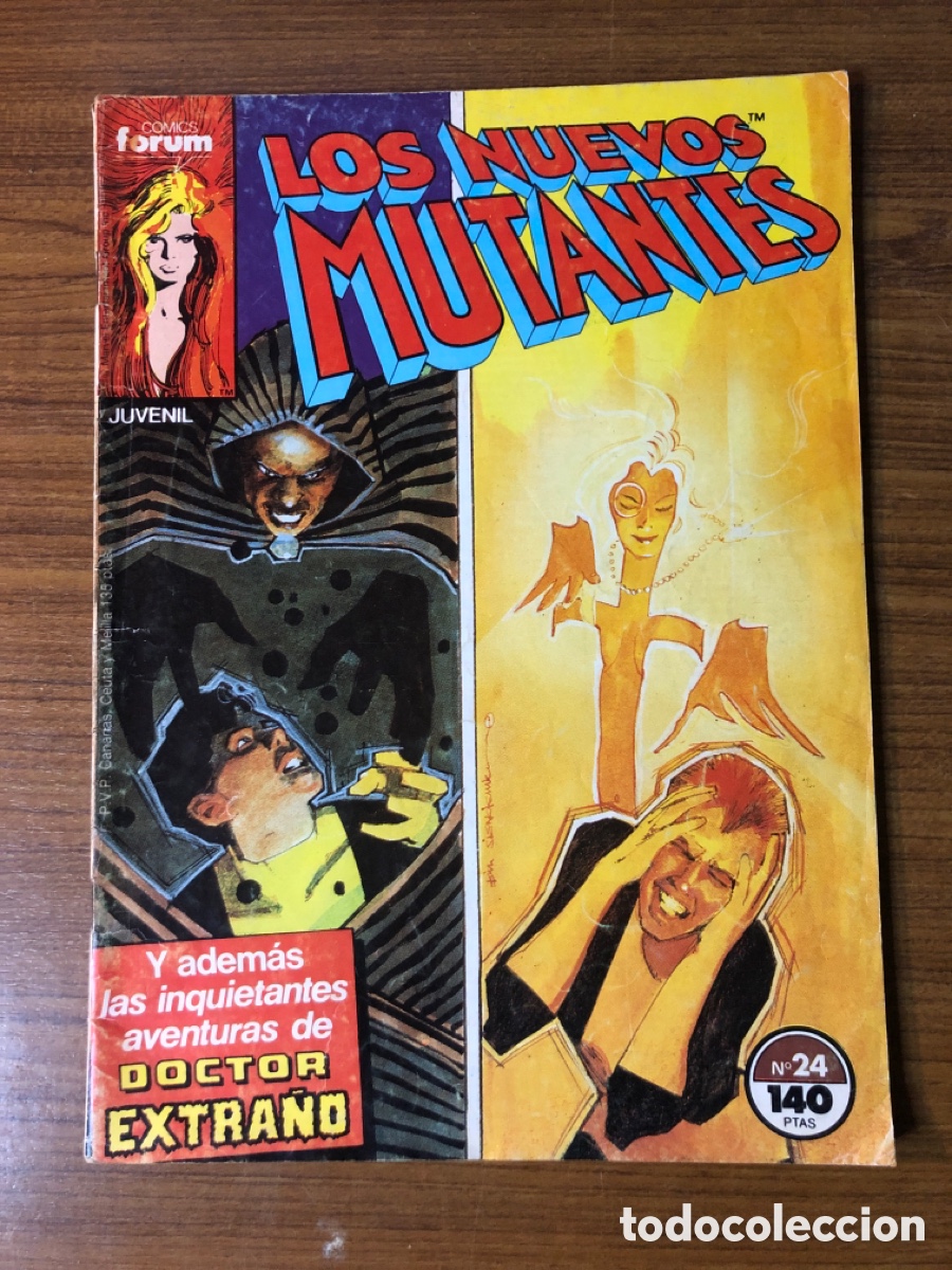 C&oacute;mics: LOS NUEVOS MUTANTES,N&Uacute;MERO 24,(EDITORAL FORUM) - Foto 1