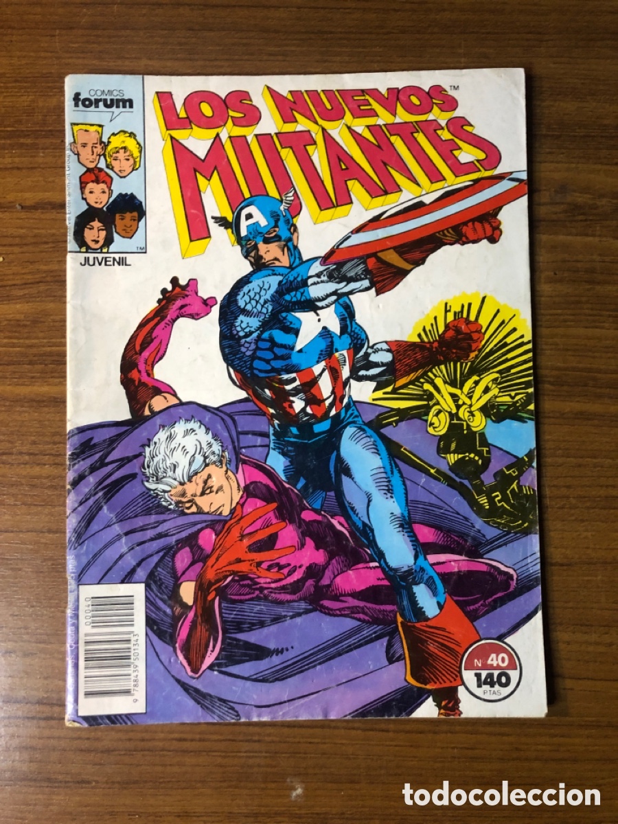C&oacute;mics: LOS NUEVOS MUTANTES,N&Uacute;MERO 40,(EDITORIAL FORUM) - Foto 1