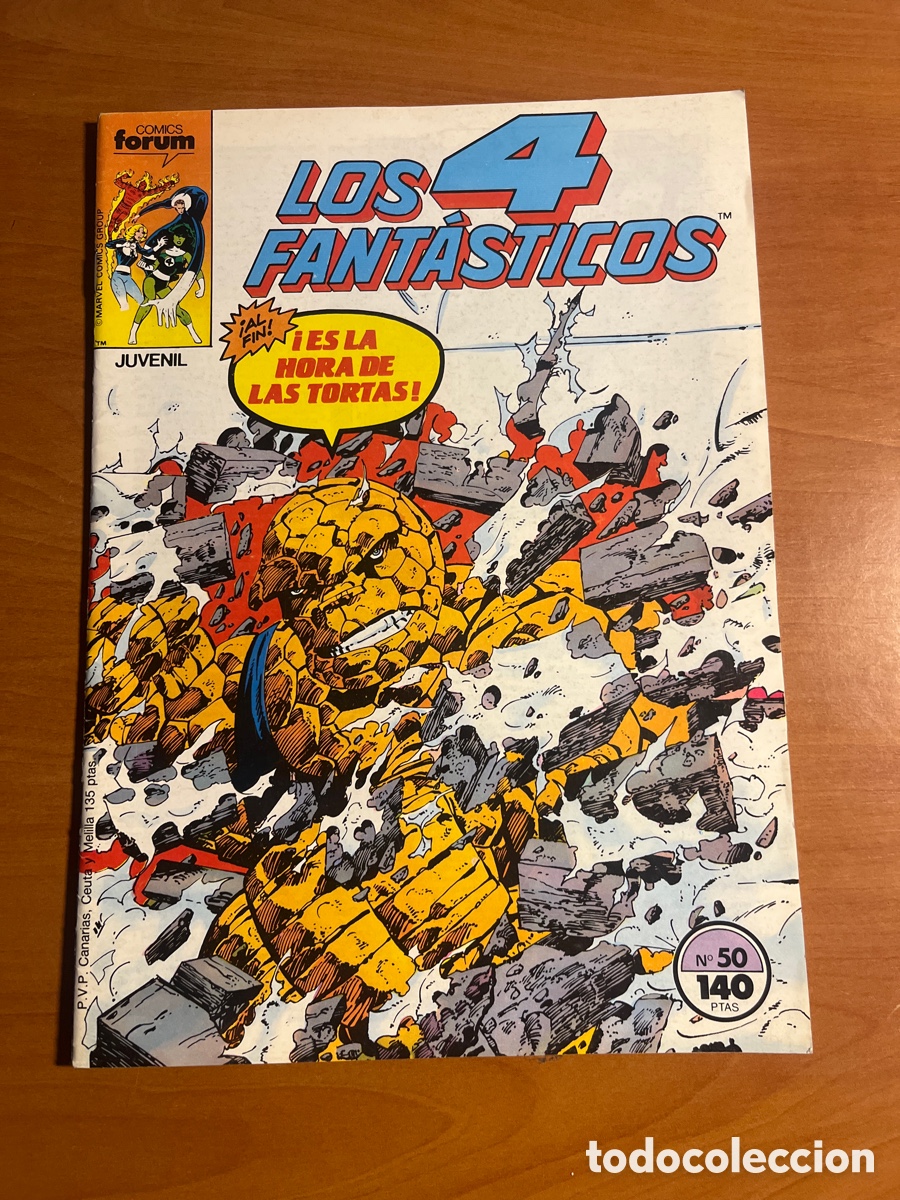 C&oacute;mics: LOS 4 FANT&Aacute;STICOS, N&Uacute;MERO 50, (EDITORIAL F&Oacute;RUM) - Foto 1