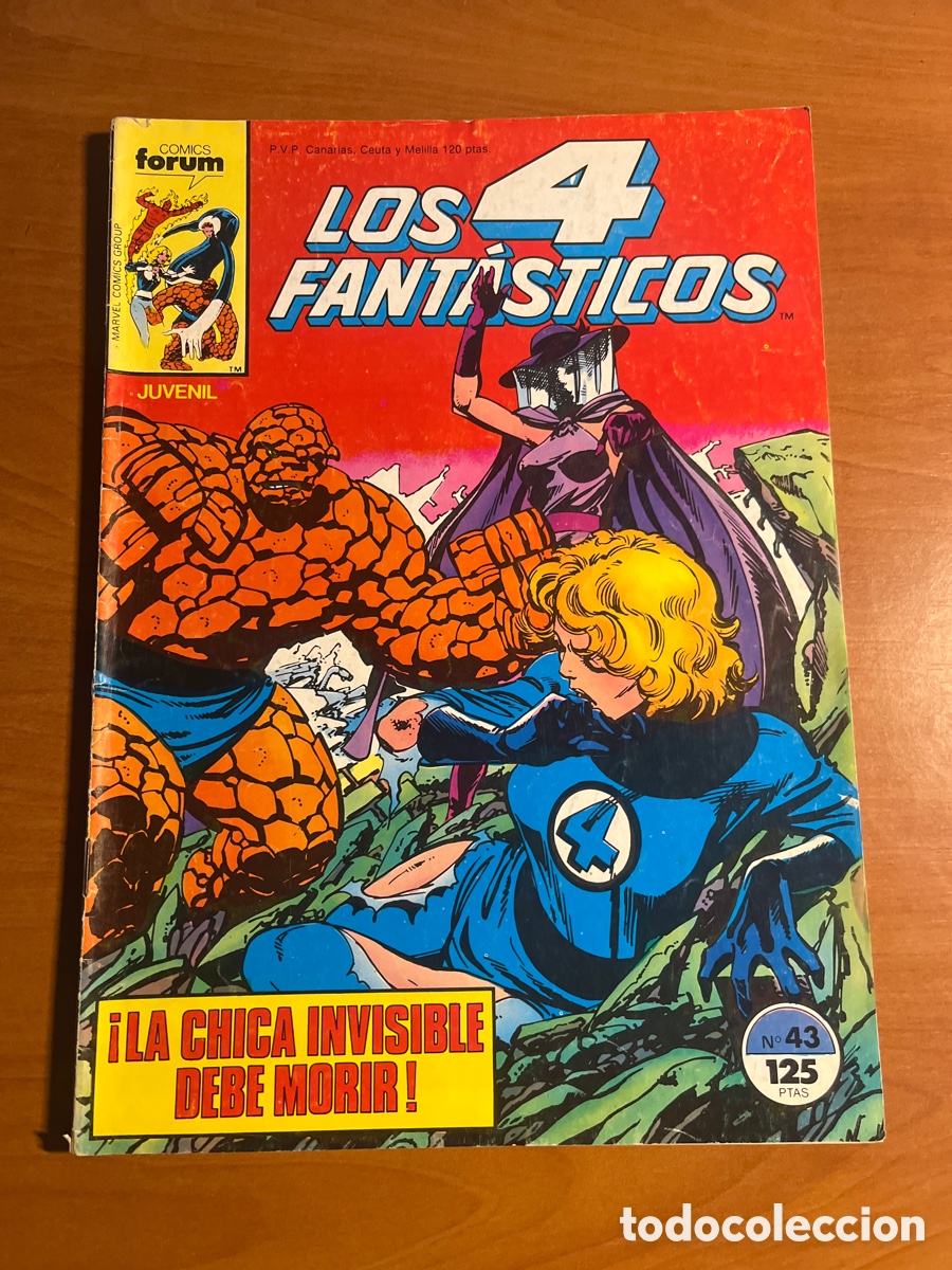 C&oacute;mics: LOS 4 FANT&Aacute;STICOS, N&Uacute;MERO 43, (EDITORIAL F&Oacute;RUM) - Foto 1