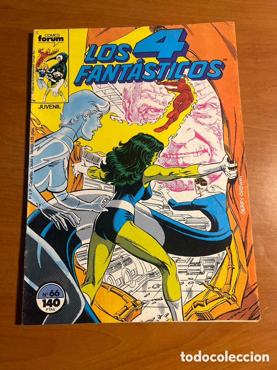 C&oacute;mics: LOS 4 FANT&Aacute;STICOS, N&Uacute;MERO 66, (EDITORIAL F&Oacute;RUM) - Foto 1
