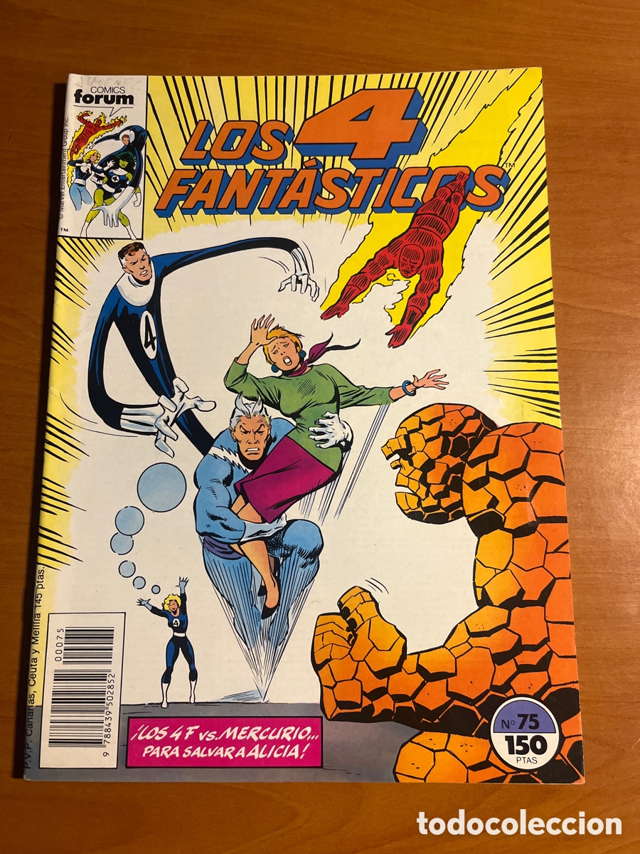 C&oacute;mics: LOS 4 FANT&Aacute;STICOS, N&Uacute;MERO 75, (EDITORIAL F&Oacute;RUM) - Foto 1