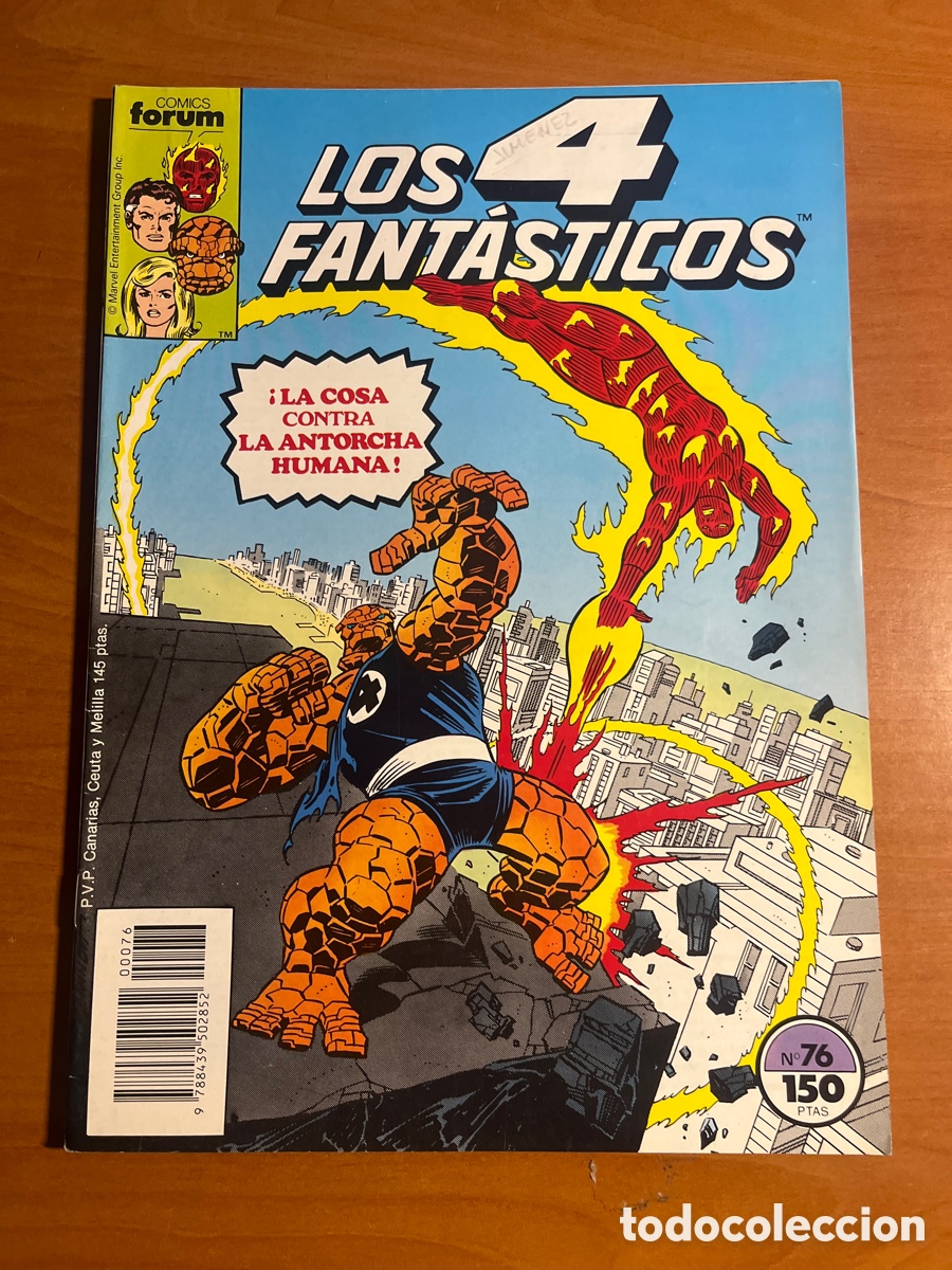 C&oacute;mics: LOS 4 FANT&Aacute;STICOS, N&Uacute;MERO 76, (EDITORIAL F&Oacute;RUM) - Foto 1